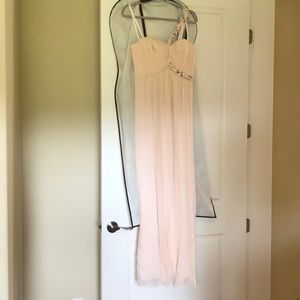 Bcbgmaxaxria brand new embellished maxi dress